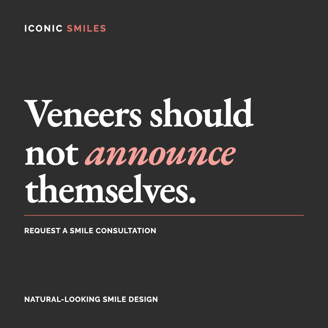 Natural smile statement ad creative